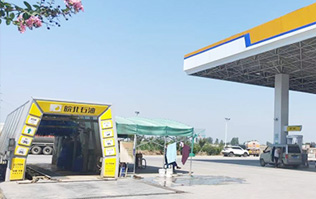 疫情之下，一座皖北石油加油站的日常 ！皖北石油加油站——選配全自動洗車機作業(yè)，加油配套得力助手！